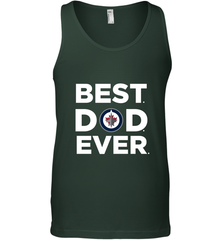 Best Winnipeg Jets Dad Ever Hockey NHL Fathers Day GIft For Daddy Men's Tank Top Men's Tank Top - amzapparel