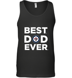 Best Winnipeg Jets Dad Ever Hockey NHL Fathers Day GIft For Daddy Men's Tank Top