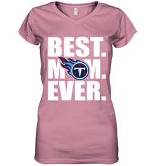 Best Tennessee Titans Mom Ever NFL Team Mother's Day Gift Women's V-Neck T-Shirt Women's V-Neck T-Shirt - amzapparel