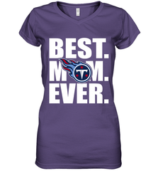 Best Tennessee Titans Mom Ever NFL Team Mother's Day Gift Women's V-Neck T-Shirt Women's V-Neck T-Shirt - amzapparel
