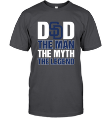 San Diego Padres Dad The Man The Myth The Legend Father's Day MLB Men's T-Shirt Men's T-Shirt - amzapparel