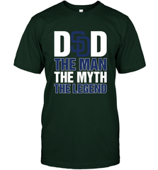 San Diego Padres Dad The Man The Myth The Legend Father's Day MLB Men's T-Shirt Men's T-Shirt - amzapparel