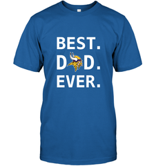 Best Minnesota Vikings Dad Best Dad Ever NFL Football Fathers Day Men's T-Shirt Men's T-Shirt - amzapparel