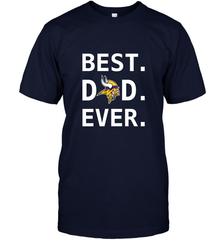 Best Minnesota Vikings Dad Best Dad Ever NFL Football Fathers Day Men's T-Shirt Men's T-Shirt - amzapparel