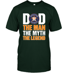 Houston Astros Dad The Man The Myth The Legend Father's Day MLB Men's T-Shirt Men's T-Shirt - amzapparel