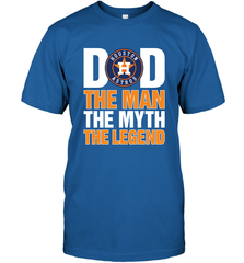 Houston Astros Dad The Man The Myth The Legend Father's Day MLB Men's T-Shirt Men's T-Shirt - amzapparel