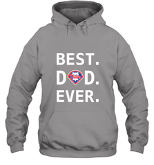 Best Philadelphia Phillies Dad Ever Baseball MLB Fathers Day Hooded Sweatshirt Hooded Sweatshirt - amzapparel