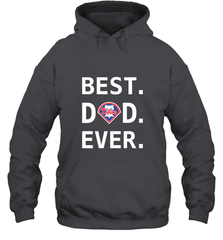 Best Philadelphia Phillies Dad Ever Baseball MLB Fathers Day Hooded Sweatshirt Hooded Sweatshirt - amzapparel
