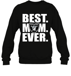 Best Oakland Raiders Mom Ever NFL Team Mother's Day Gift Crewneck Sweatshirt