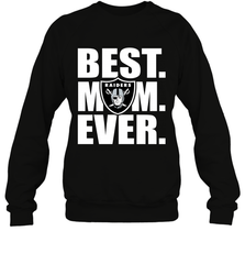 Best Oakland Raiders Mom Ever NFL Team Mother's Day Gift Crewneck Sweatshirt Crewneck Sweatshirt - amzapparel