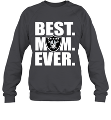 Best Oakland Raiders Mom Ever NFL Team Mother's Day Gift Crewneck Sweatshirt Crewneck Sweatshirt - amzapparel