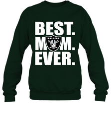 Best Oakland Raiders Mom Ever NFL Team Mother's Day Gift Crewneck Sweatshirt Crewneck Sweatshirt - amzapparel