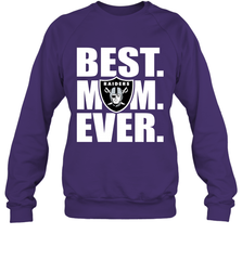 Best Oakland Raiders Mom Ever NFL Team Mother's Day Gift Crewneck Sweatshirt Crewneck Sweatshirt - amzapparel