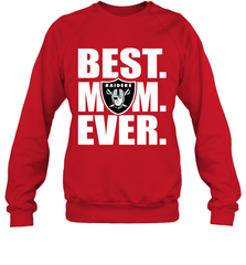 Best Oakland Raiders Mom Ever NFL Team Mother's Day Gift Crewneck Sweatshirt Crewneck Sweatshirt - amzapparel