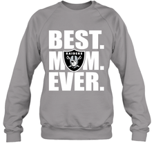 Best Oakland Raiders Mom Ever NFL Team Mother's Day Gift Crewneck Sweatshirt Crewneck Sweatshirt - amzapparel