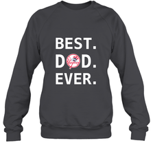 Best New York Yankees Dad Ever Baseball MLB Fathers Day Crewneck Sweatshirt Crewneck Sweatshirt - amzapparel
