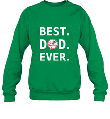 Best New York Yankees Dad Ever Baseball MLB Fathers Day Crewneck Sweatshirt Crewneck Sweatshirt - amzapparel
