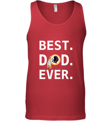 Best Washington Redskins Dad Best Dad Ever NFL Football Fathers Day Men's Tank Top Men's Tank Top - amzapparel