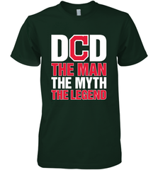 Cleveland Indians Dad The Man The Myth The Legend Father's Day MLB Men's Premium T-Shirt Men's Premium T-Shirt - amzapparel