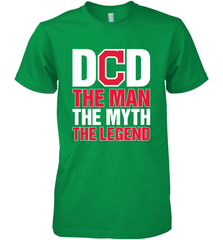 Cleveland Indians Dad The Man The Myth The Legend Father's Day MLB Men's Premium T-Shirt Men's Premium T-Shirt - amzapparel