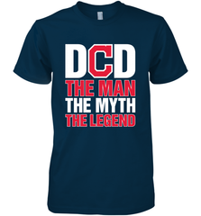 Cleveland Indians Dad The Man The Myth The Legend Father's Day MLB Men's Premium T-Shirt Men's Premium T-Shirt - amzapparel