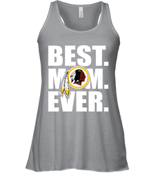 Best Washington Redskins Mom Ever NFL Team Mother's Day Gift Women's Racerback Tank