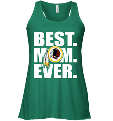 Best Washington Redskins Mom Ever NFL Team Mother's Day Gift Women's Racerback Tank Women's Racerback Tank - amzapparel