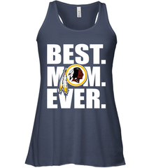 Best Washington Redskins Mom Ever NFL Team Mother's Day Gift Women's Racerback Tank Women's Racerback Tank - amzapparel