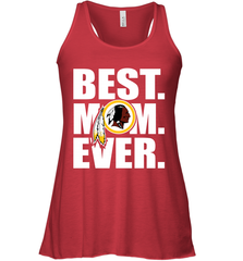 Best Washington Redskins Mom Ever NFL Team Mother's Day Gift Women's Racerback Tank Women's Racerback Tank - amzapparel