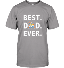 Best Miami Marlins Dad Ever Baseball MLB Fathers Day Men's T-Shirt Men's T-Shirt - amzapparel