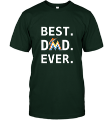 Best Miami Marlins Dad Ever Baseball MLB Fathers Day Men's T-Shirt Men's T-Shirt - amzapparel