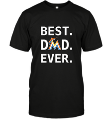 Best Miami Marlins Dad Ever Baseball MLB Fathers Day Men's T-Shirt Men's T-Shirt - amzapparel