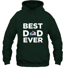 Best Colorado Avalanche Dad Ever Hockey NHL Fathers Day GIft For Daddy Hooded Sweatshirt Hooded Sweatshirt - amzapparel