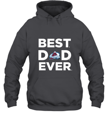 Best Colorado Avalanche Dad Ever Hockey NHL Fathers Day GIft For Daddy Hooded Sweatshirt Hooded Sweatshirt - amzapparel