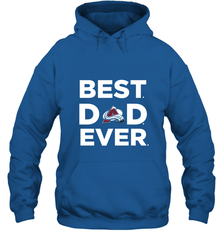 Best Colorado Avalanche Dad Ever Hockey NHL Fathers Day GIft For Daddy Hooded Sweatshirt Hooded Sweatshirt - amzapparel