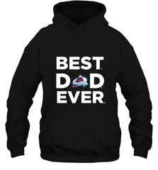 Best Colorado Avalanche Dad Ever Hockey NHL Fathers Day GIft For Daddy Hooded Sweatshirt Hooded Sweatshirt - amzapparel