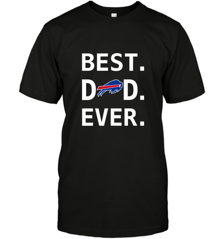 Best Buffalo Bills Dad Best Dad Ever NFL Football Fathers Day Men's T-Shirt Men's T-Shirt / Black / S Men's T-Shirt - amzapparel