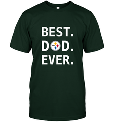 Best Pittsburgh Steelers Dad Best Dad Ever NFL Football Fathers Day Men's T-Shirt Men's T-Shirt - amzapparel
