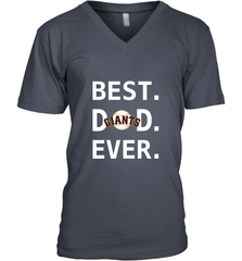 Best San Francisco Giants Dad Ever Baseball MLB Fathers Day Men's V-Neck T-Shirt Men's V-Neck T-Shirt - amzapparel