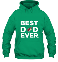 Best Arizona Coyotes Dad Ever Hockey NHL Fathers Day GIft For Daddy Hooded Sweatshirt Hooded Sweatshirt - amzapparel