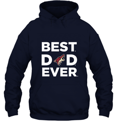 Best Arizona Coyotes Dad Ever Hockey NHL Fathers Day GIft For Daddy Hooded Sweatshirt