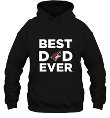 Best Arizona Coyotes Dad Ever Hockey NHL Fathers Day GIft For Daddy Hooded Sweatshirt Hooded Sweatshirt - amzapparel