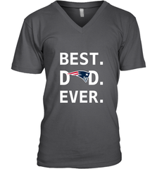 Best New England Patriots Dad Best Dad Ever NFL Football Fathers Day Men's V-Neck T-Shirt Men's V-Neck T-Shirt - amzapparel