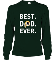 Best Washington Redskins Dad Best Dad Ever NFL Football Fathers Day Long Sleeve T-Shirt Long Sleeve T-Shirt - amzapparel