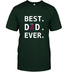 Best Los Angeles Angels Dad Ever Baseball MLB Fathers Day Men's T-Shirt Men's T-Shirt - amzapparel