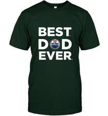 Best Edmonton Oilers Dad Ever Hockey NHL Fathers Day GIft For Daddy Men's T-Shirt Men's T-Shirt - amzapparel