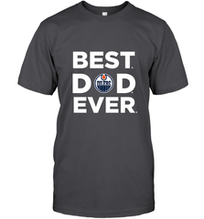 Best Edmonton Oilers Dad Ever Hockey NHL Fathers Day GIft For Daddy Men's T-Shirt Men's T-Shirt - amzapparel