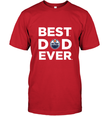 Best Edmonton Oilers Dad Ever Hockey NHL Fathers Day GIft For Daddy Men's T-Shirt Men's T-Shirt - amzapparel