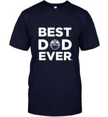 Best Edmonton Oilers Dad Ever Hockey NHL Fathers Day GIft For Daddy Men's T-Shirt Men's T-Shirt - amzapparel