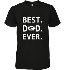 Best Green Bay Packers Dad Best Dad Ever NFL Football Fathers Day Men's Premium T-Shirt Men's Premium T-Shirt - amzapparel